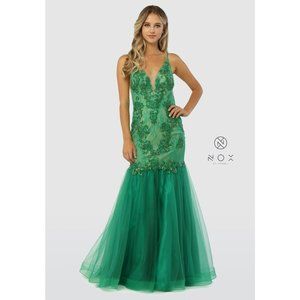BEAUTIFUL DRESS-E185-GREEN